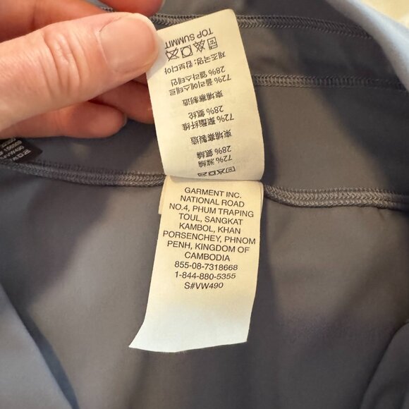 Vuori Daily Pocket Legging Blue - Picture 11 of 11